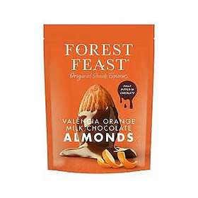 Forest Feast Valencia Orange Milk Chocolate with Almonds 120g