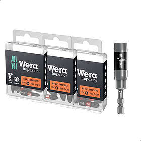 Wera WERKIT1 Screwdriver Bits Set 31pcs