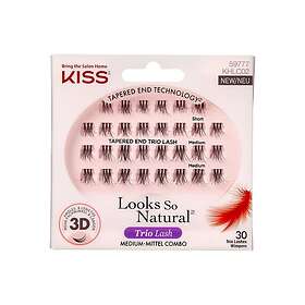 KiSS Look So Natural Trio Lash Medium 30-pack