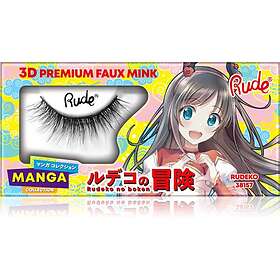 Rude Cosmetics Manga Collection 3D Premium Faux Mink Faux Cils