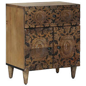 vidaXL 4018341 Bed cabinet with Drawer 50x33x60cm