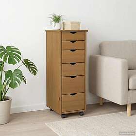 vidaXL 42028364 Cabinet Rolling 34x39x93.5cm