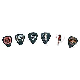 Jim Dunlop Lucky 13 Skull Graphic .60mm 6-pack
