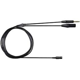 Shure XLR til 3.5mm Hodetelefonkontakt Adapterkabel 2.2m