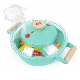 Hape Little Chef Cooking & Steam Playset