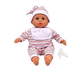 Dolls World Baby Babble Blød Dukke