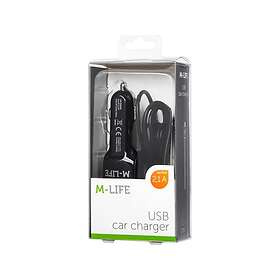 M-Life USB car charger Z058225 2.1A