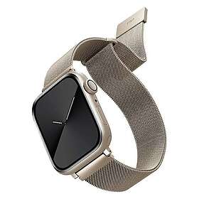 Uniq Dante Rustfrit stål Mesh Bånd til Apple Watch 42/44/45mm