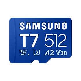 Samsung T7 microSDXC U3 V30 A2 512GB