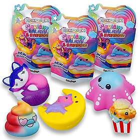 #sbabam Galaxy and Rainbow Squishy 3-pack