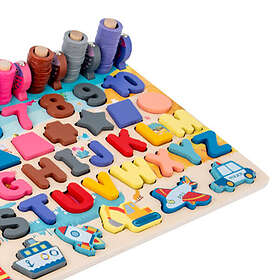 MCD Numbers Wooden Puzzle