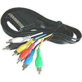 Blow Scart till RCA-kabel 1.5m 1674#