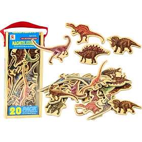 Lean Toys Magnetiska Djur 20-delars
