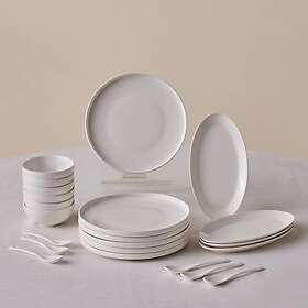 Karaca Forever Bone Fika Dinnerware Set 22pcs