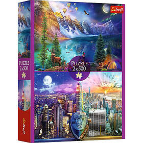 Trefl American Tour 2x500 Pieces