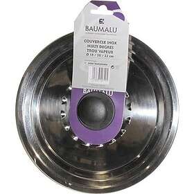 Baumalu 342722 Rond Acier Inoxydable Couvercle de Casserole et Poêle