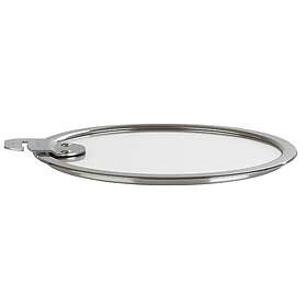 Cristel Strate Lock Rund Rostfritt Stål Transparent 24 cm