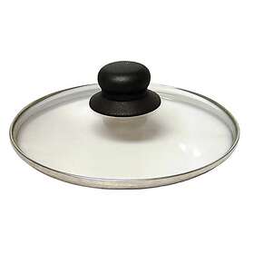 Baumalu 383711 Couvercle Rond en Verre Argenté