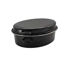 Karl Krüger GBCS42 Plat à Rôti Émaillé Ovale 42cm 10.5L