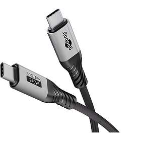 Goobay 74775 USB-C till USB-C USB4 Version 2.0 1m