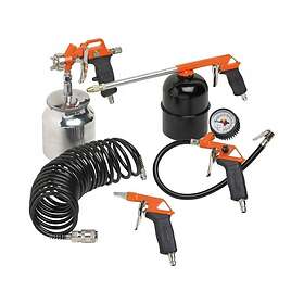 Black & Decker Pneumatique Kit 5 Pièces 5 Pistolets Réservoir Inférieur
