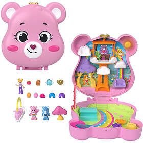 Mattel Polly Pocket Care Bears Compact Playset JCC14