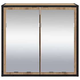 vidaXL Wall Shelf Artisan Oak 65x20x60cm