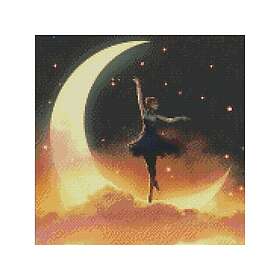 Ideyka Moon Princess Diamond Painting 40X40cm