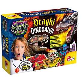 Lisciani Group Lisciani Crazy Science Drakar och Dinosaurier Vetenskapligt Set 304-PL89390