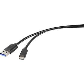 Renkforce RF-4535908 USB-A til USB-C USB 3.2 Gen 1 3m