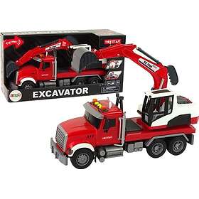 Lean Toys Gravemaskin Lastebil