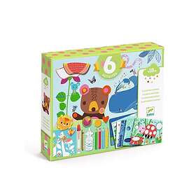 Djeco Kit D'Art Et D'Artisanat Souris Et Amis 6 Activités