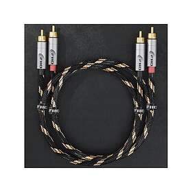 Fiio RCA till RCA-kabel 0.2m 6953175731252