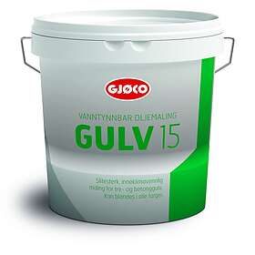 Gjøco GULV 15 Vanntynnbar Oljemaling Base B Matt 2.7L