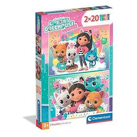 Clementoni Gabby's Dollhouse 2x20 Pièces