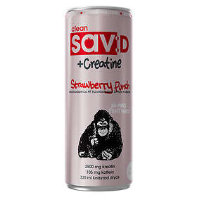 Clean Drink Sav:D +Creatine Strawberry Punch 330ml