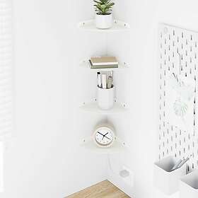 vidaXL Floating Corner Shelves 35x35x3.8cm (2-pack)