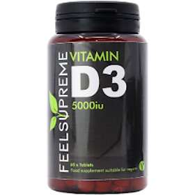Feel Supreme Vitamin D3 5000IU 60 Tablets