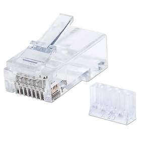 Intellinet 90-Pack Transparent RJ45 Connectors