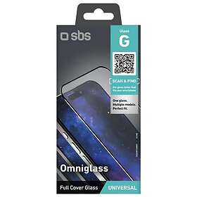 SBS Omniglass G Karkaistu lasinen näytönsuoja Universal