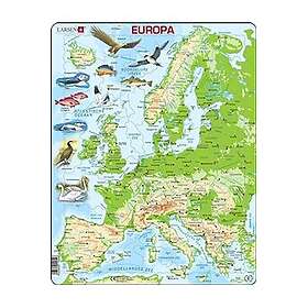 Larsen Maxi Europe Carte 87 Pieces