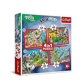 Trefl Treflik Spy Guy Animés 70 Pièces
