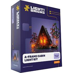 Light My Bricks A-frame Cabin Light Kit