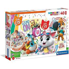 Clementoni 44 Cats 40 Pieces