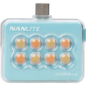 NANLITE Cookie-S LED Mini Light Cyan Bleu