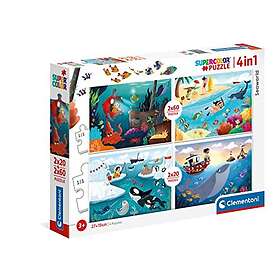 Clementoni The Marine World 2x20 + 2x60 Pieces