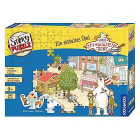 Kosmos Story Puzzle Magic Animals 100 Stykker