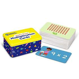 Learning Resources Jumbo Multiplikasjon Flash Cards LER5032