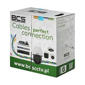 BCS U/UTP Cat6 305m Installasjonskabel