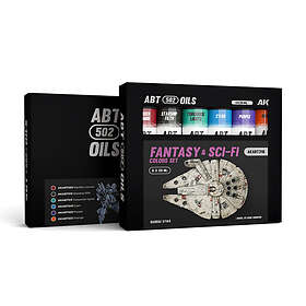 AK Oil Colour Fantasy and Sci-fi Set